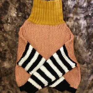 Roolee Multicolored Cropped Sweater